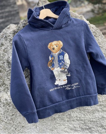 Mikina dětská Polo Bear by Ralph Lauren modrá